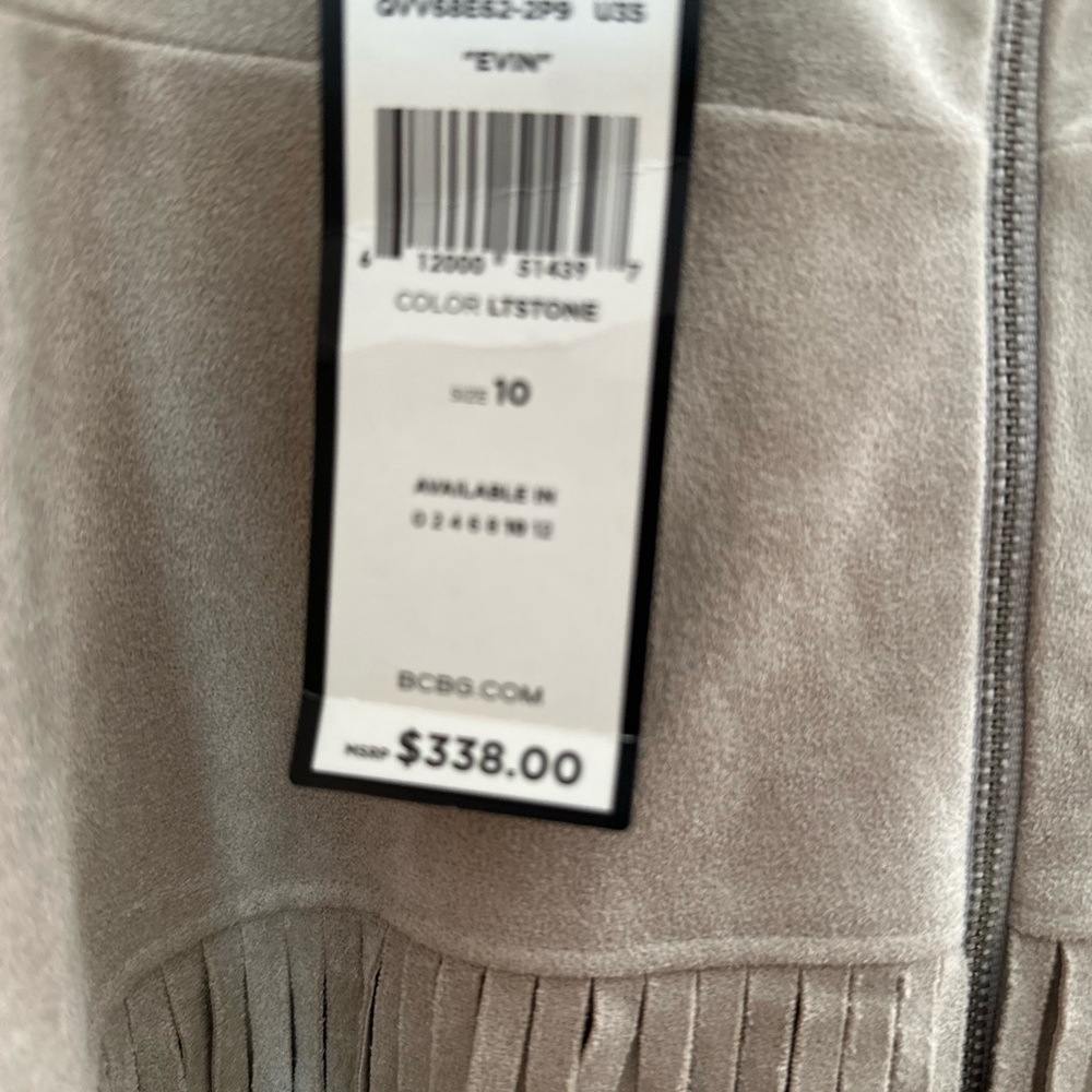 Bcbg Light Gray Jacket - image 2